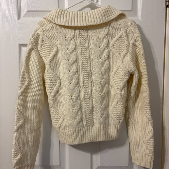 Urban Revivo Cable Knitted Cardigans - Picture 2 of 3